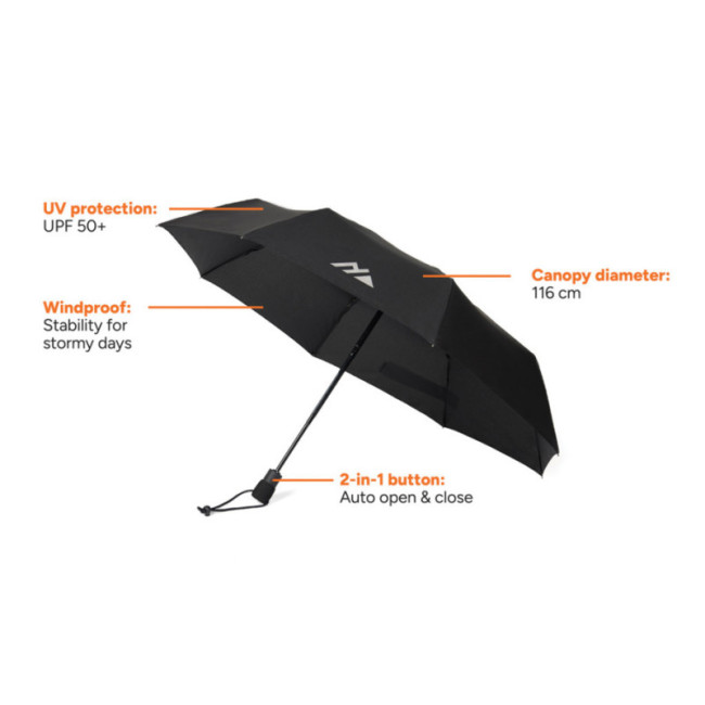 Parapluie tempête personnalisable Nordic Drift Trail 23'' 