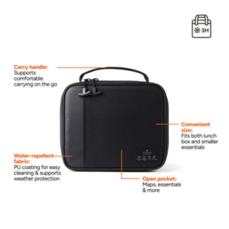 Lunch bag personnalisé déperlant Nordic Drift Storm 