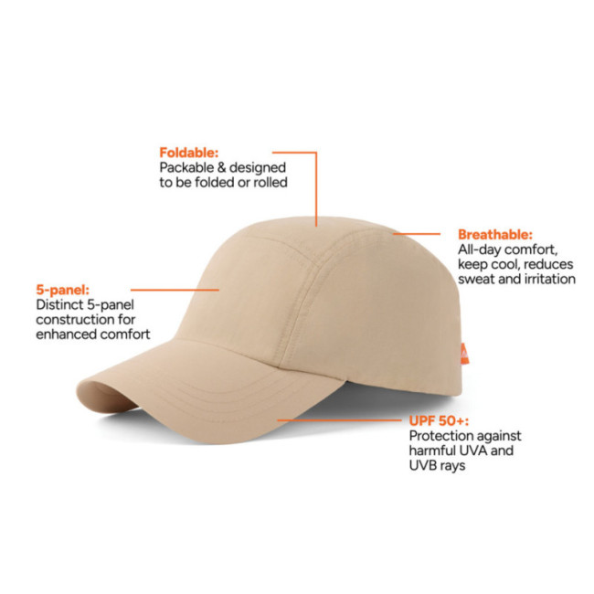 Casquette anti-UV personnalisée Nordic Drift Aero 