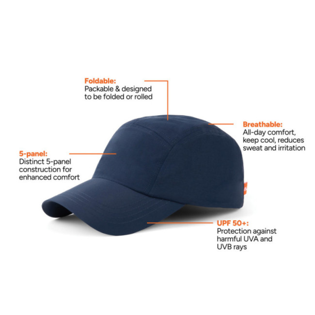 Casquette anti-UV personnalisée Nordic Drift Aero 