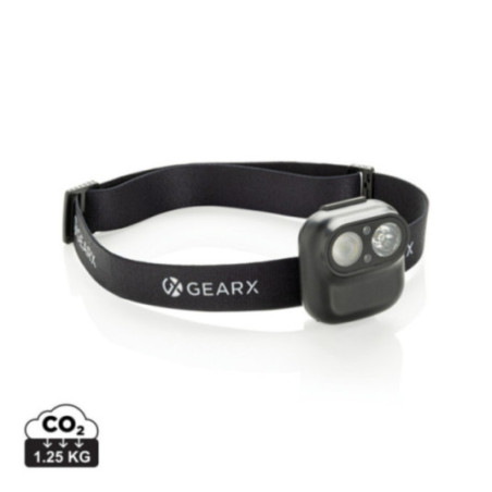 Lampe frontale avec capteur de mouvement Gear X 