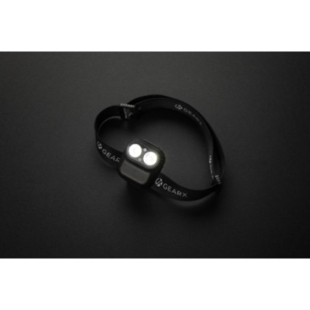 Lampe frontale avec capteur de mouvement Gear X 