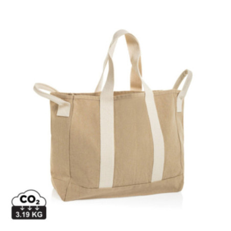 Sac de plage personnalisé en toile recyclée Beau 