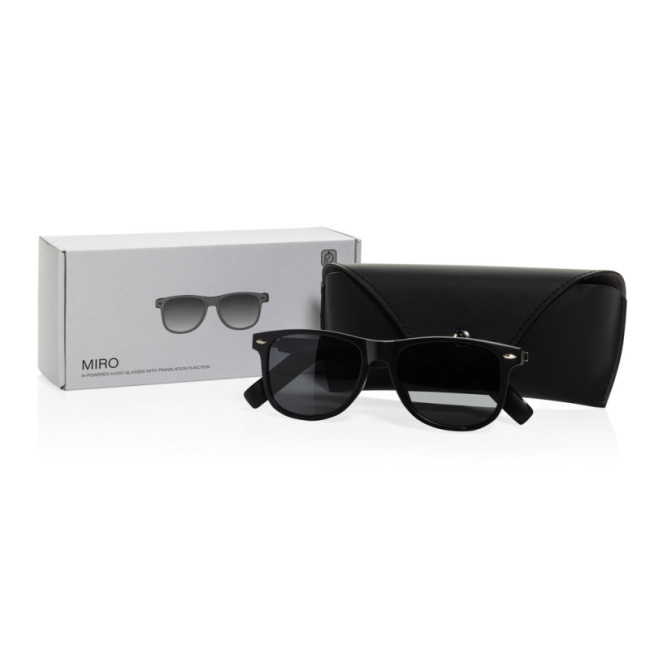 Lunettes de soleil avec fonction traduction Miro 
