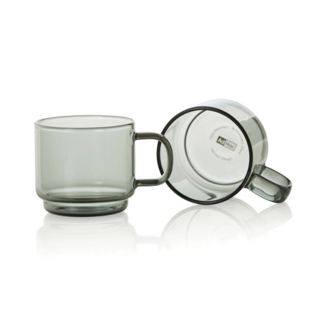 Lot de 2 tasses à expresso Adhoc Impact 70 ml 