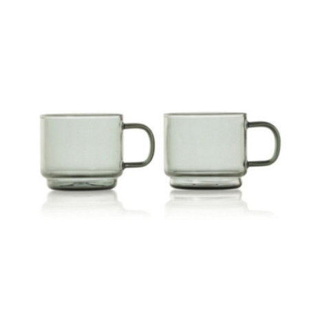 Lot de 2 tasses à expresso Adhoc Impact 70 ml 