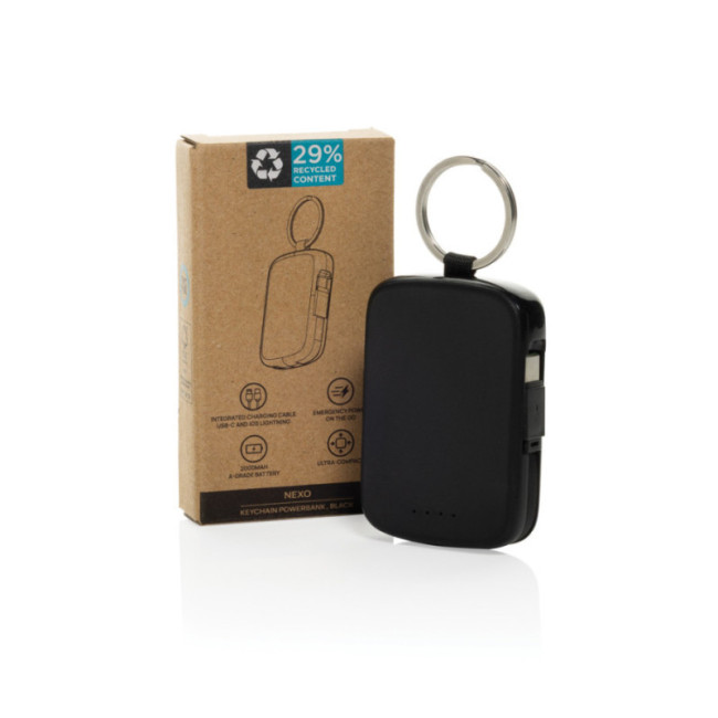 Porte-clés powerbank et câbles intégrés Nexo 