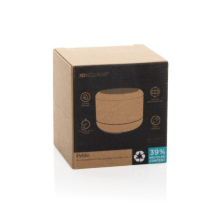 Enceinte 3W avec batterie amovible Peblo 