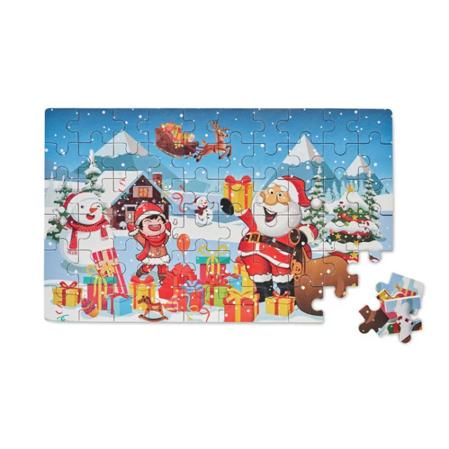 Puzzle de Noël publicitaire Pazuru 