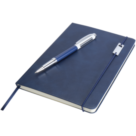 Coffret cadeau carnet A5 et stylo roller Legato Elegance 
