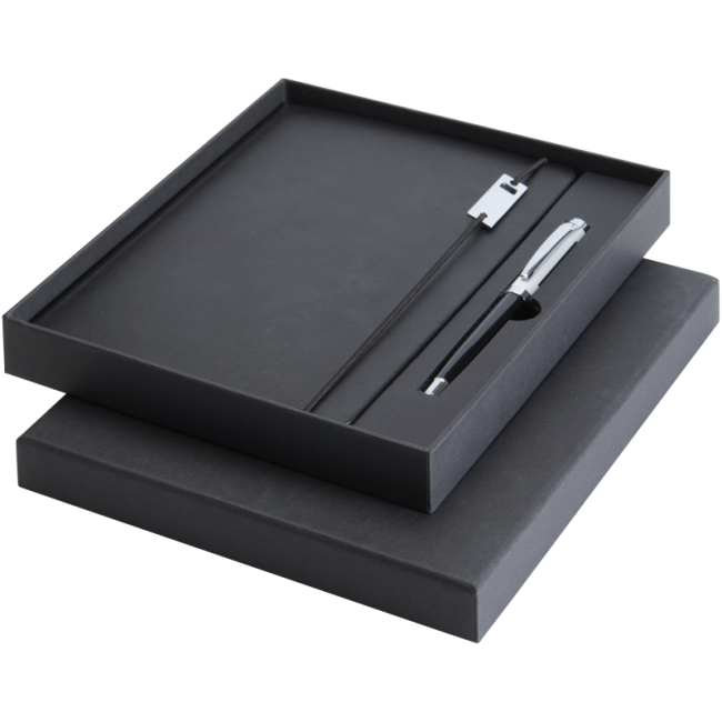 Coffret cadeau carnet A5 et stylo roller Legato Elegance 