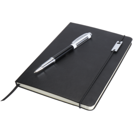 Coffret cadeau carnet A5 et stylo roller Legato Elegance 