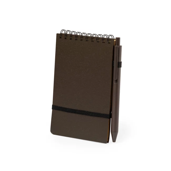 Cahier publicitaire en fibre de café Pacam