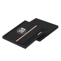 Ensemble carnet et stylo en aluminium recyclé Kassex 