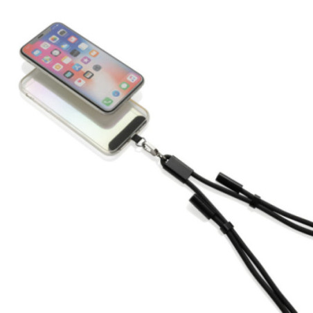 Cordon de téléphone avec câble de charge LoopAmp 