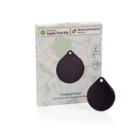 Géolocaliseur en plastique recyclé Findpop Dual 