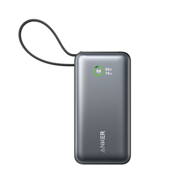 Powerbank avec câble USB-C intégré Anker Nano 