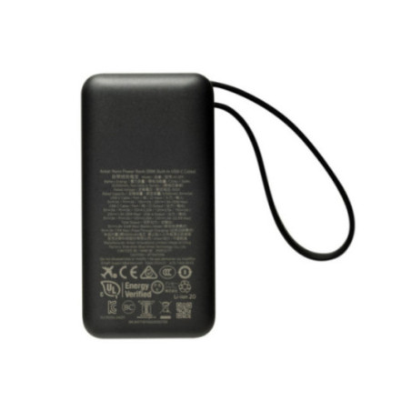 Powerbank avec câble USB-C intégré Anker Nano 