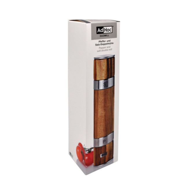 Duo de moulins sel et poivre Adhoc Duomill 