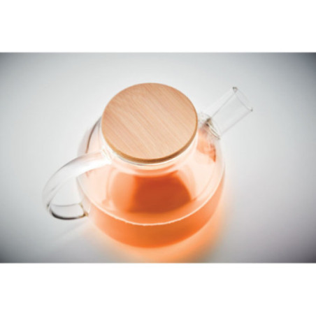 Théière personnalisée en verre Munnar 850 ml 