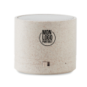 Enceinte en paille de blé et ABS Round Bass+ 