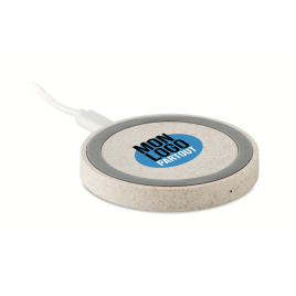 Chargeur sans fil en paille...
