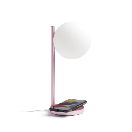 Lampe avec chargeur induction Lexon® Bubble Lamp 