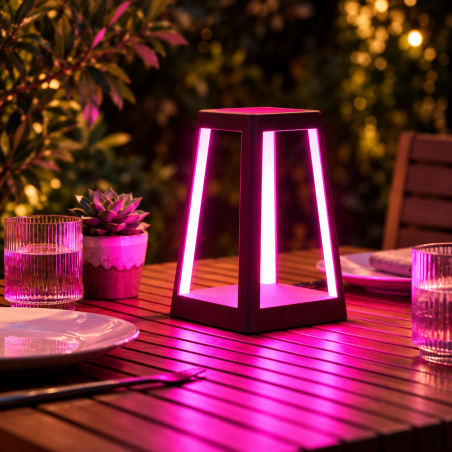 Lampe avec chargeur induction Lexon® Lantern 