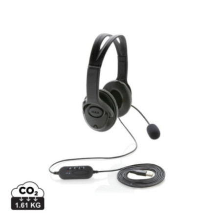 Casque audio personnalisé filaire 