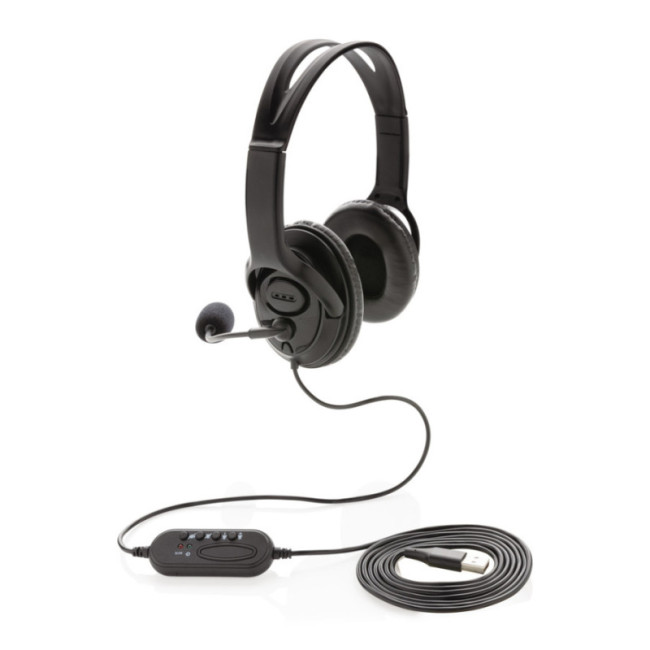 Casque audio personnalisé filaire 