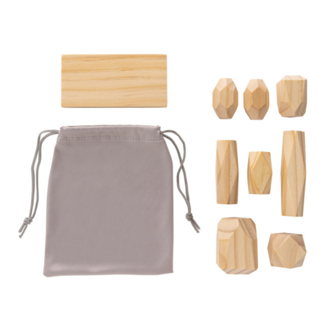 Pierres d'équilibre personnalisées en bois Ukiyo Crios 