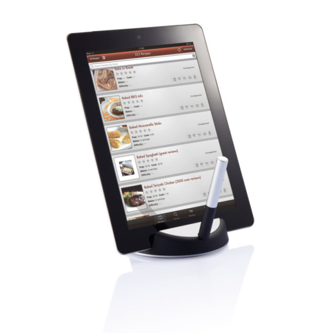 Support pour tablette personnalisé avec stylet Chef 