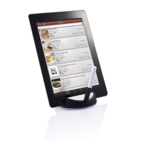 Support pour tablette personnalisé avec stylet Chef 
