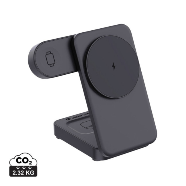 Chargeur 3-en-1 en ABS recyclé Urban Vitamin Arcadia 