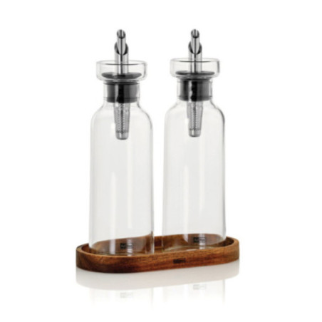Set bouteilles à huile et vinaigre AdHoc AromaPour 