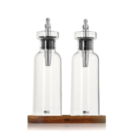 Set bouteilles à huile et vinaigre AdHoc AromaPour 
