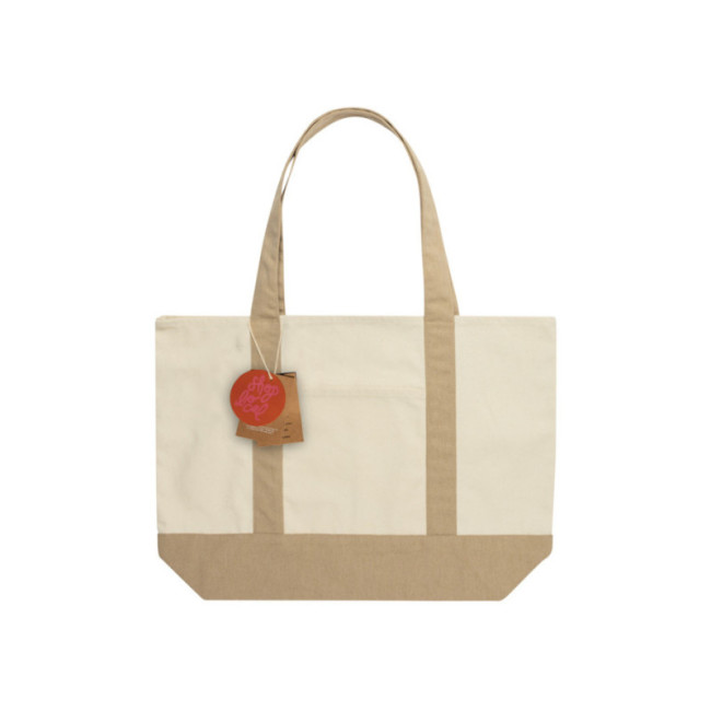 Sac cabas en coton recyclé SHOP LOCAL 