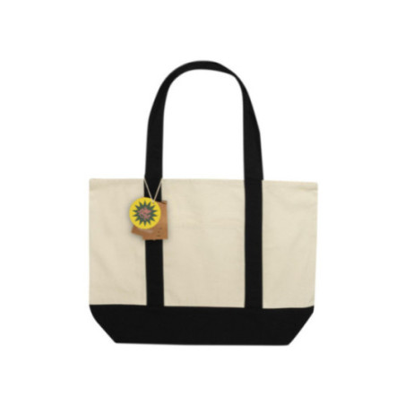 Sac cabas en coton recyclé SHOP LOCAL 