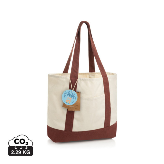 Sac cabas en coton recyclé SHOP LOCAL 