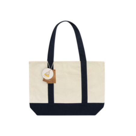 Sac cabas en coton recyclé SHOP LOCAL 