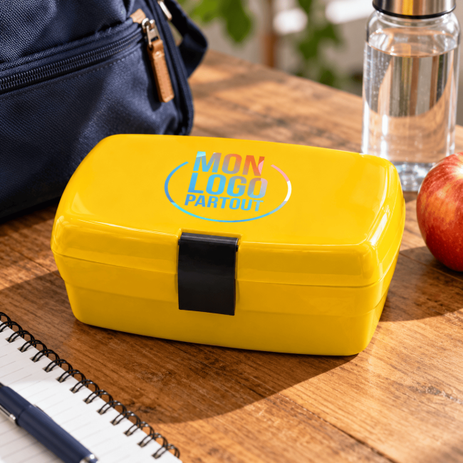 Boîte à gouter personnalisée en quadri Box 