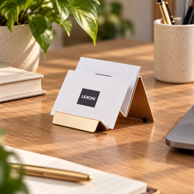 Support pour cartes de visite Lexon® City Card Stand 