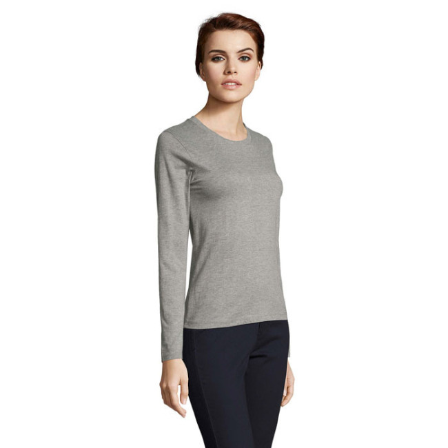 T-shirt personnalisé manches longues Imperial Femme 