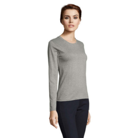 T-shirt personnalisé manches longues Imperial Femme 