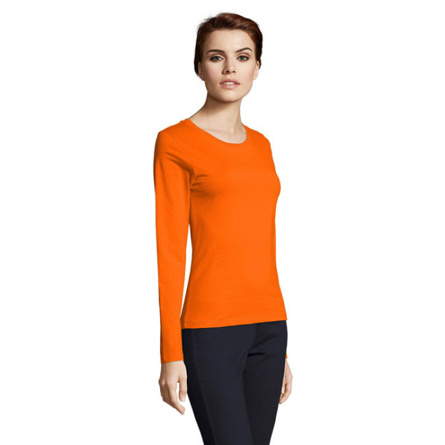 T-shirt personnalisé manches longues Imperial Femme 