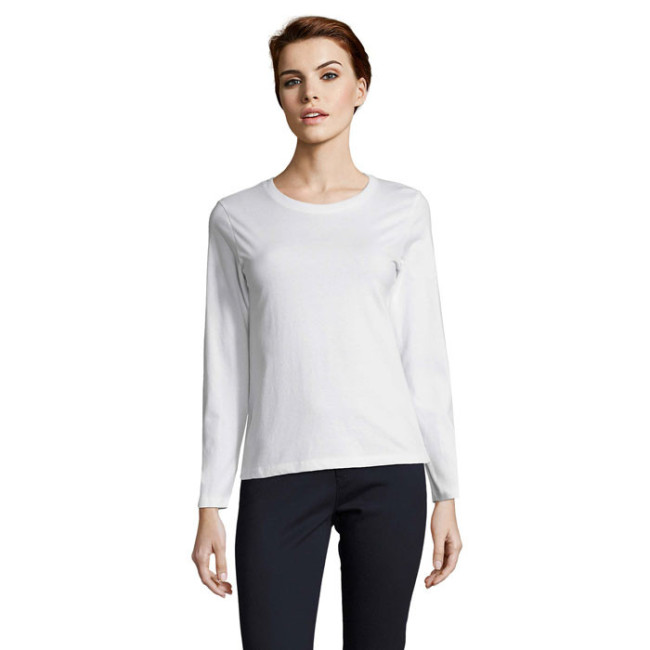 T-shirt personnalisé manches longues Imperial Femme 