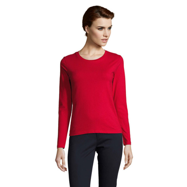 T-shirt personnalisé manches longues Imperial Femme 