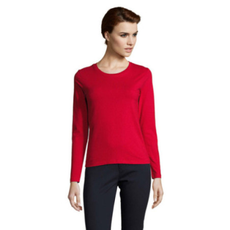 T-shirt personnalisé manches longues Imperial Femme 