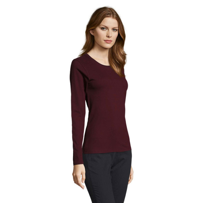 T-shirt personnalisé manches longues Imperial Femme 