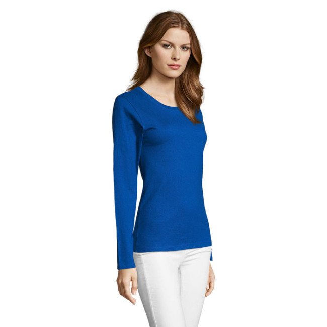 T-shirt personnalisé manches longues Imperial Femme 